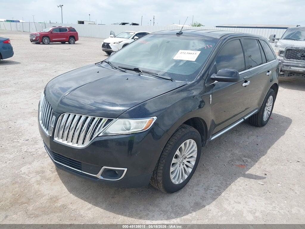2LMDJ6JK2DBL05697 2013 LINCOLN MKX photo no. 2