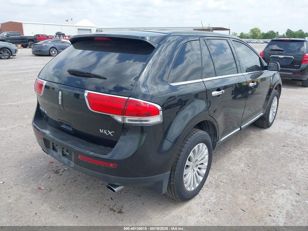 2LMDJ6JK2DBL05697 2013 LINCOLN MKX photo no. 4