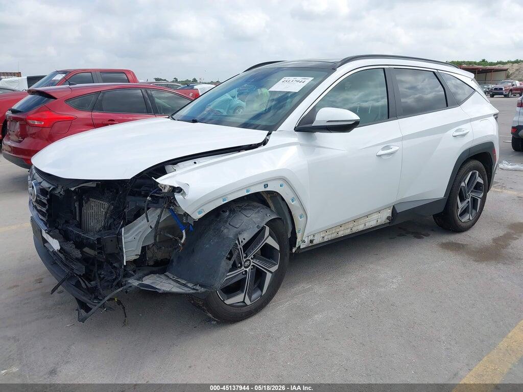 KM8JFCA18PU129193 2023 HYUNDAI TUCSON HYBRID photo no. 2