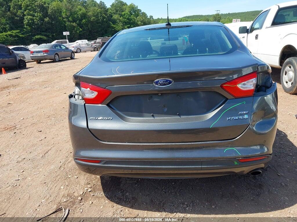 3FA6P0LU8GR115157 2016 FORD FUSION HYBRID photo no. 6