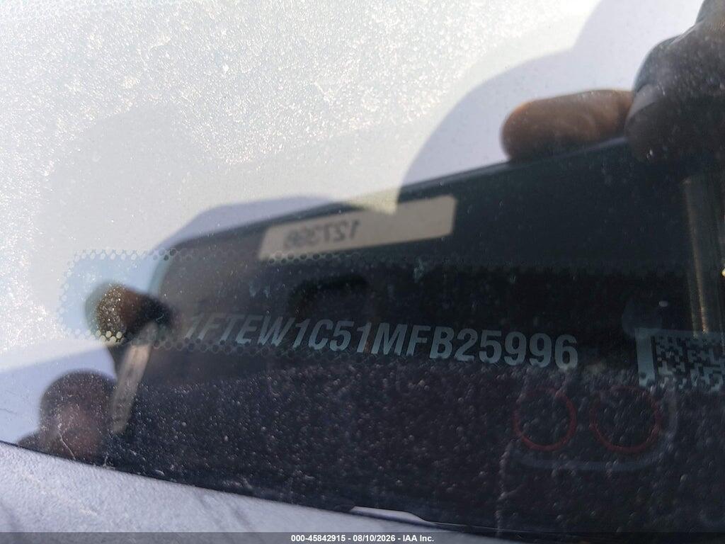 1FTEW1C51MFB25996 2021 FORD F-150 photo no. 9