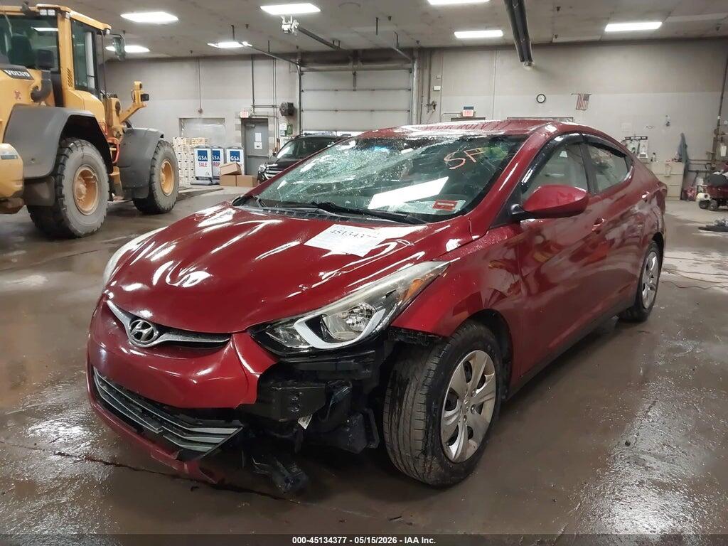 5NPDH4AE7GH744915 2016 HYUNDAI ELANTRA photo no. 6