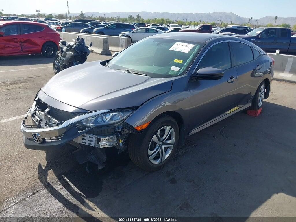 19XFC2F53GE025315 2016 HONDA CIVIC photo no. 2