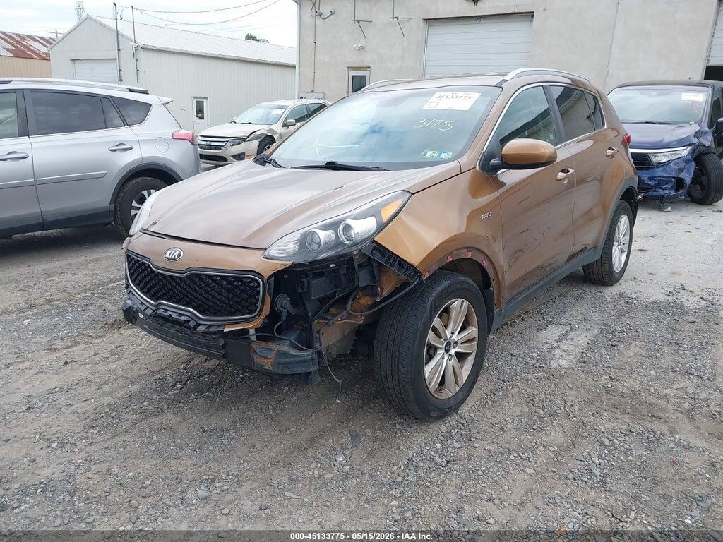 KNDPMCAC9H7240034 2017 KIA SPORTAGE photo no. 2