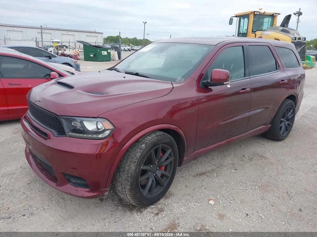 1C4SDJGJ6JC100301 2018 DODGE DURANGO photo no. 2