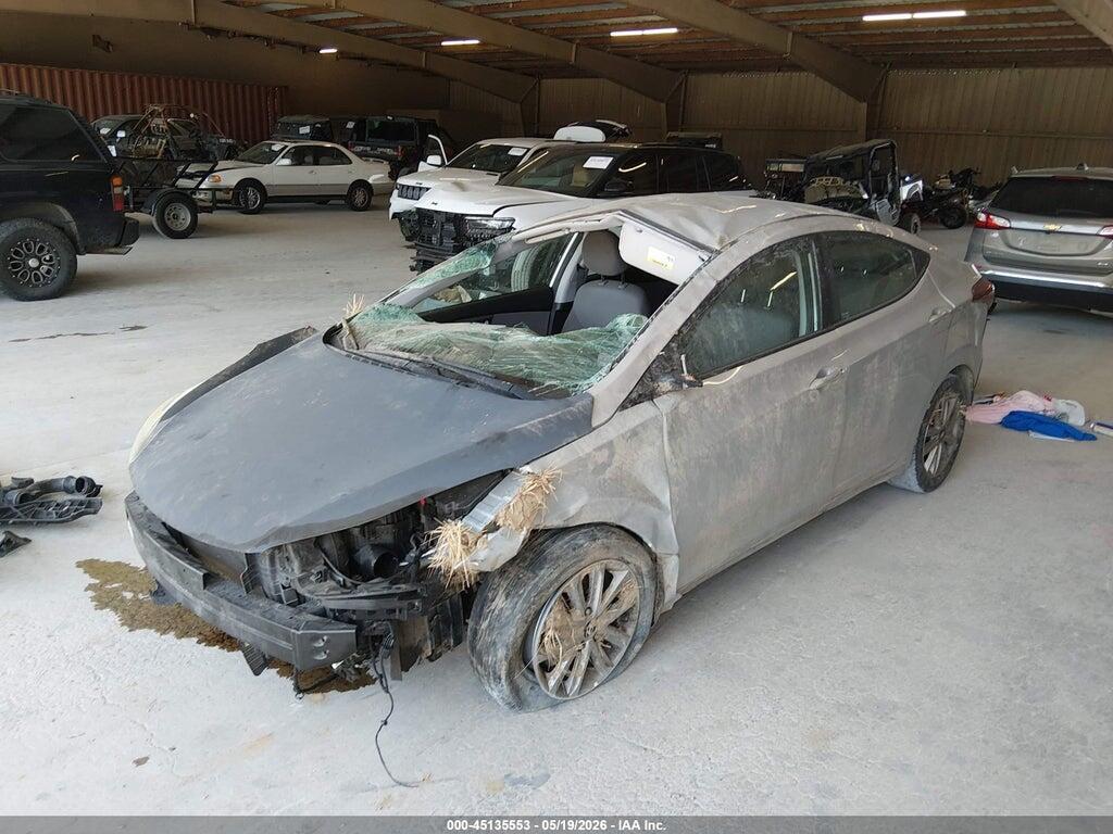 5NPDH4AE7GH781639 2016 HYUNDAI ELANTRA photo no. 2