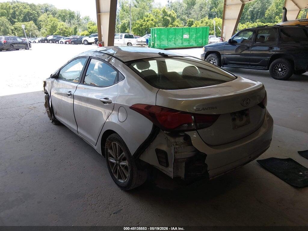 5NPDH4AE7GH781639 2016 HYUNDAI ELANTRA photo no. 3