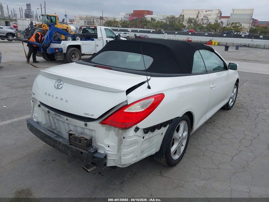 4T1FA38PX7U122549 2007 TOYOTA CAMRY SOLARA photo no. 4