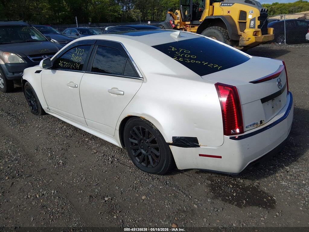 1G6DG5EG7A0100486 2010 CADILLAC CTS photo no. 3