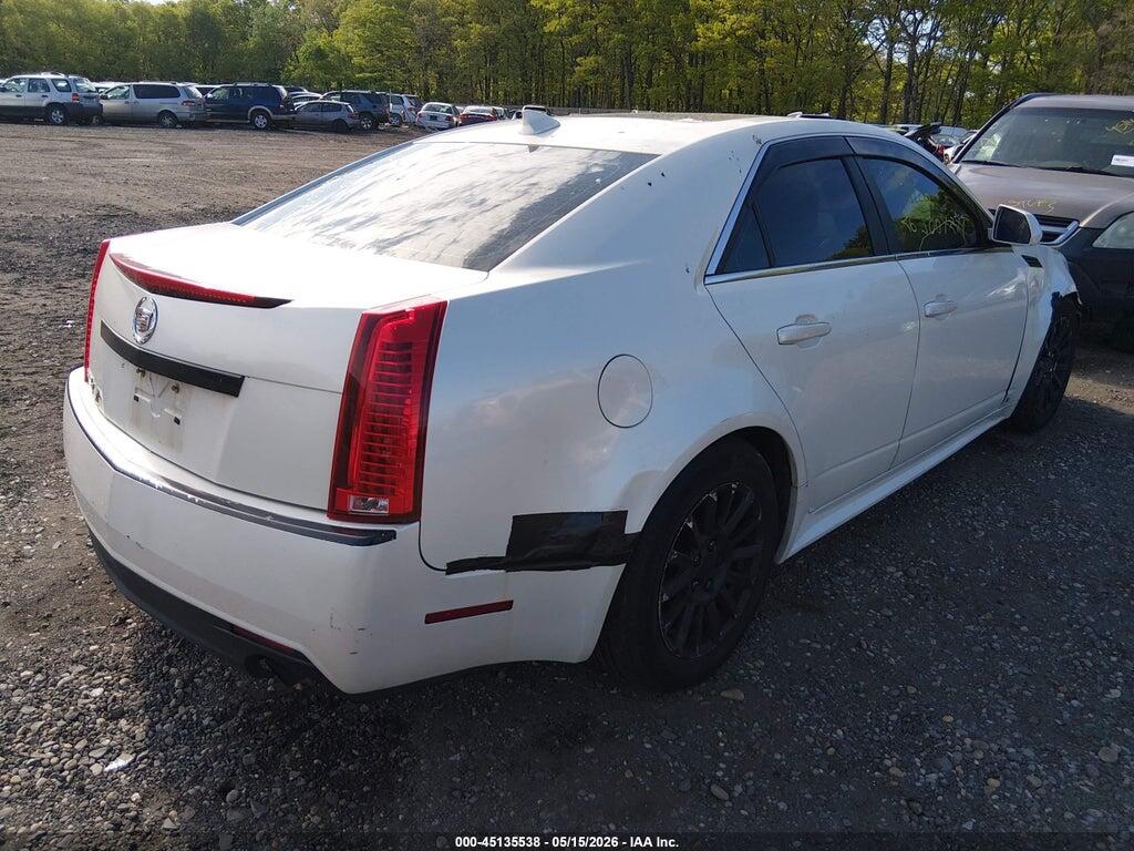 1G6DG5EG7A0100486 2010 CADILLAC CTS photo no. 4