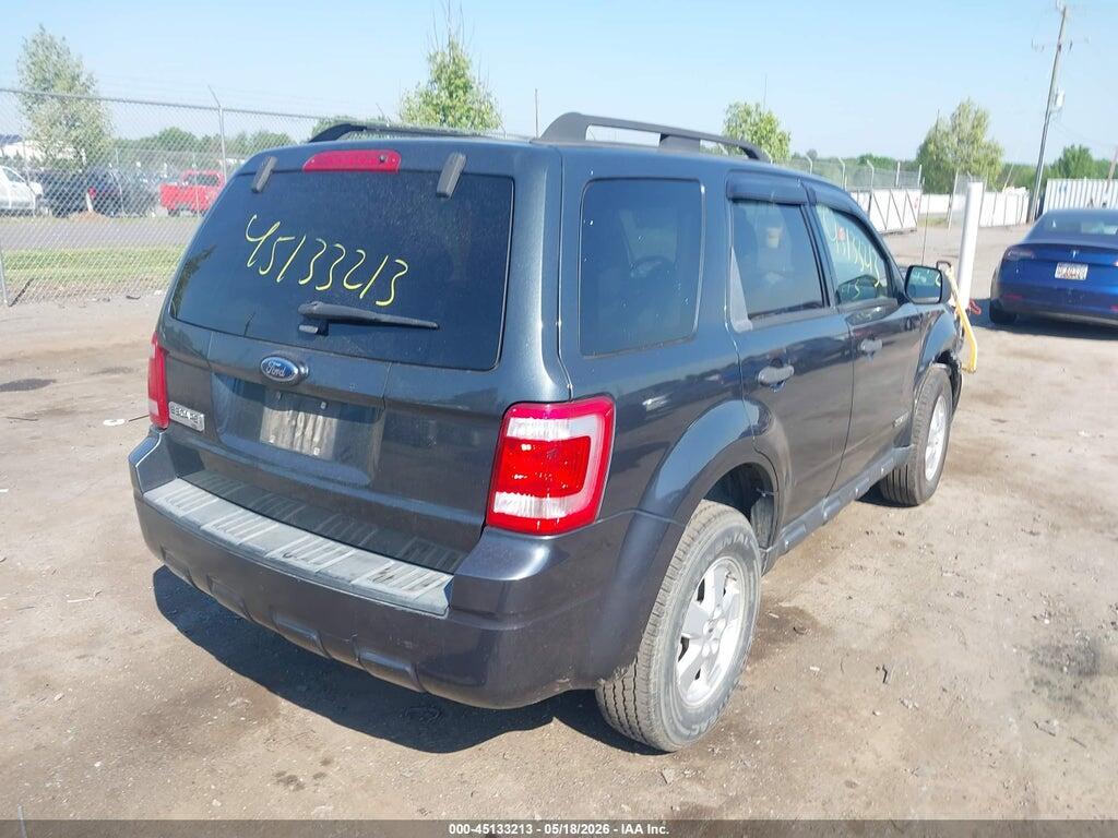 1FMCU03188KD76186 2008 FORD ESCAPE photo no. 4