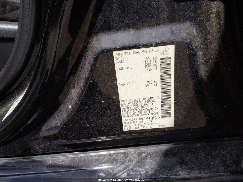 1N4AL3AP5DN446815 2013 NISSAN ALTIMA photo no. 9