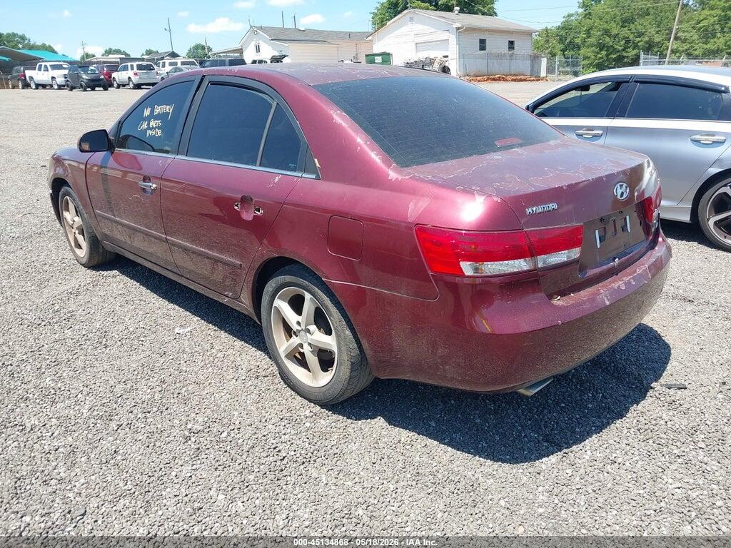 5NPEU46F17H205546 2007 HYUNDAI SONATA photo no. 3