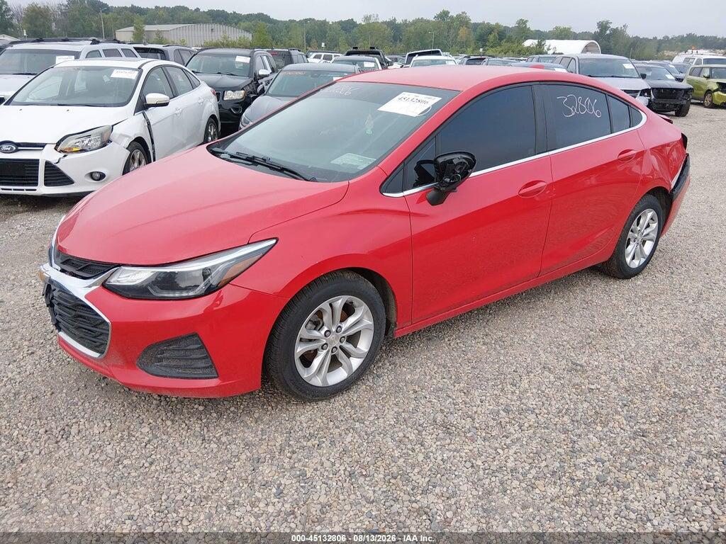 1G1BE5SM3K7111443 2019 CHEVROLET CRUZE photo no. 2