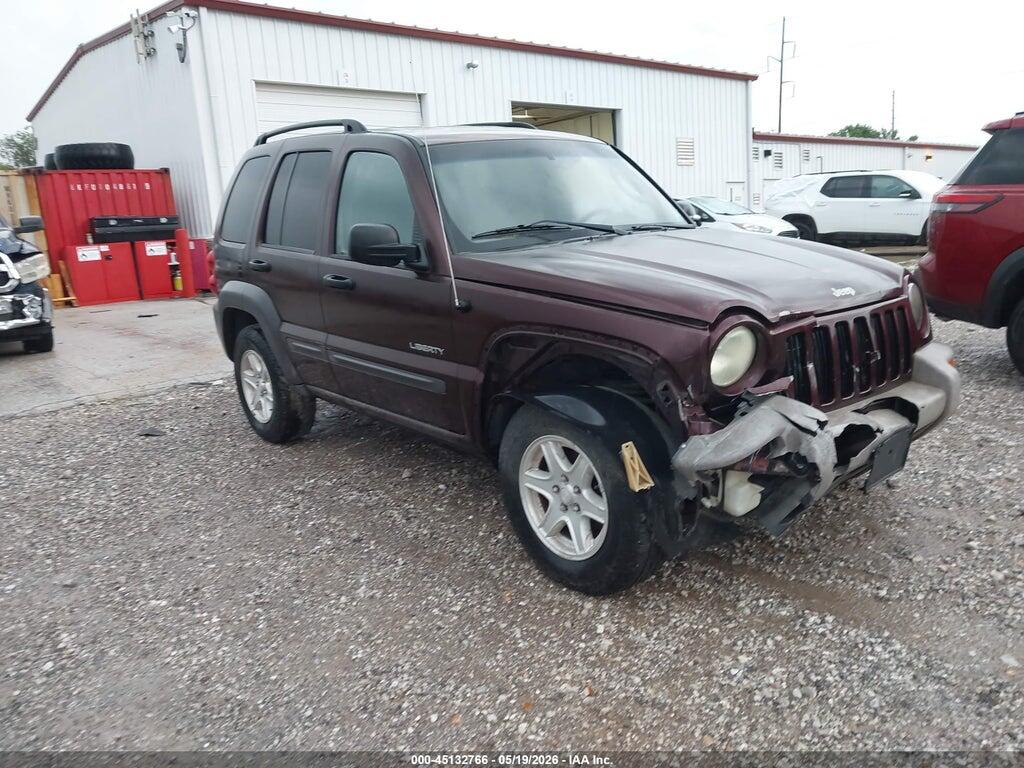 1J4GL48K44W303573 2004 JEEP LIBERTY photo no. 1