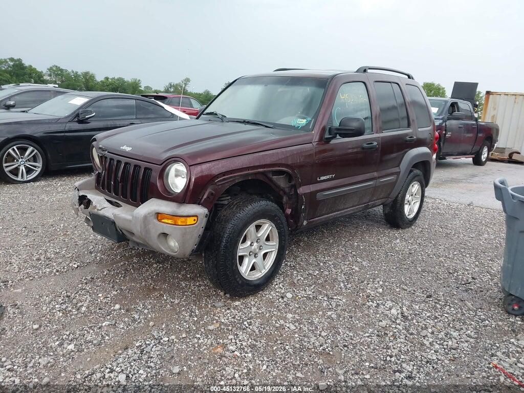 1J4GL48K44W303573 2004 JEEP LIBERTY photo no. 2