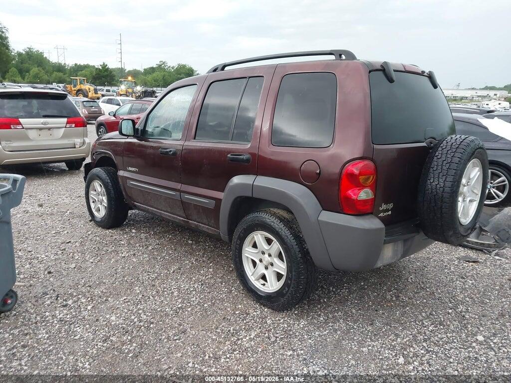 1J4GL48K44W303573 2004 JEEP LIBERTY photo no. 3
