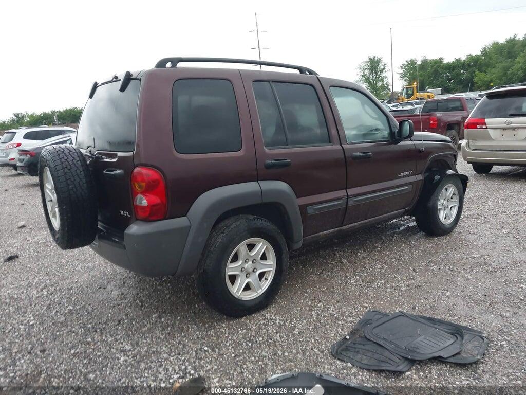 1J4GL48K44W303573 2004 JEEP LIBERTY photo no. 4