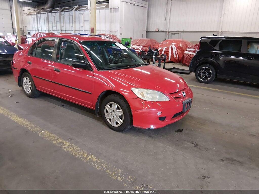 1HGES16345L017656 2005 HONDA CIVIC photo no. 1