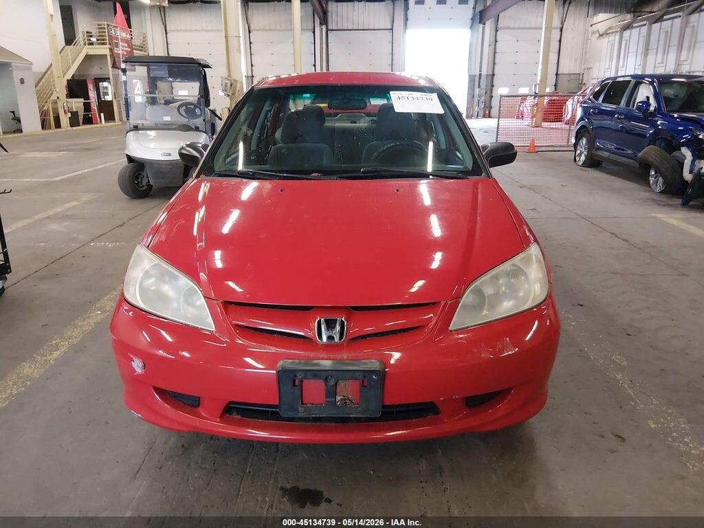 1HGES16345L017656 2005 HONDA CIVIC photo no. 12