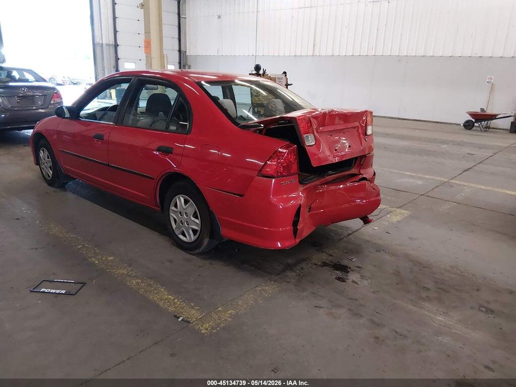 1HGES16345L017656 2005 HONDA CIVIC photo no. 3