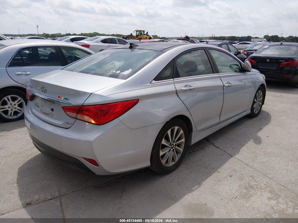5NPEC4AC0EH869124 2014 HYUNDAI SONATA photo no. 4