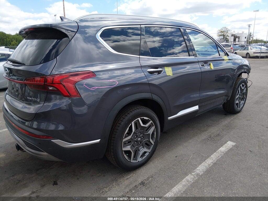 KM8S5DA19MU013106 2021 HYUNDAI SANTA FE HYBRID photo no. 4