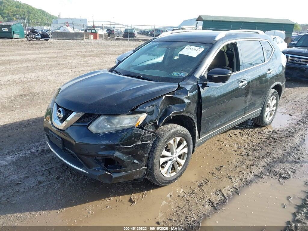 KNMAT2MV5FP586014 2015 NISSAN ROGUE photo no. 2