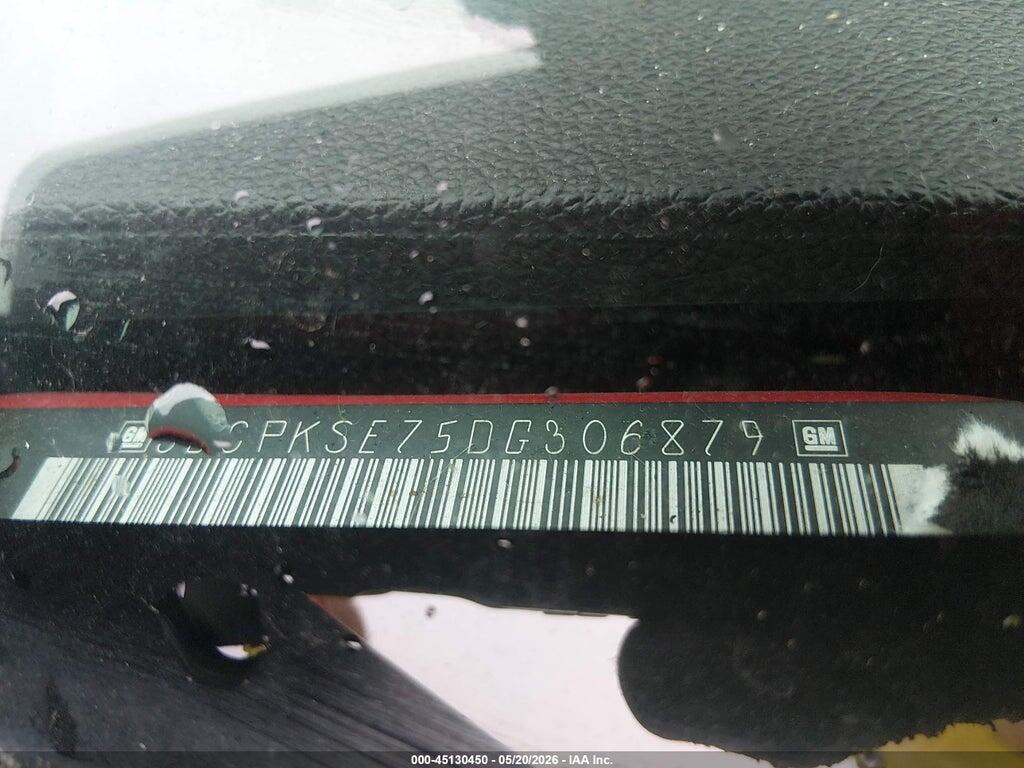 3GCPKSE75DG306879 2013 CHEVROLET SILVERADO 1500 photo no. 9