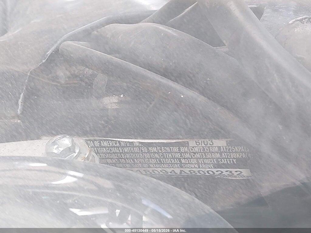 1HFSC18094A800232 2004 HONDA VT1100 photo no. 10