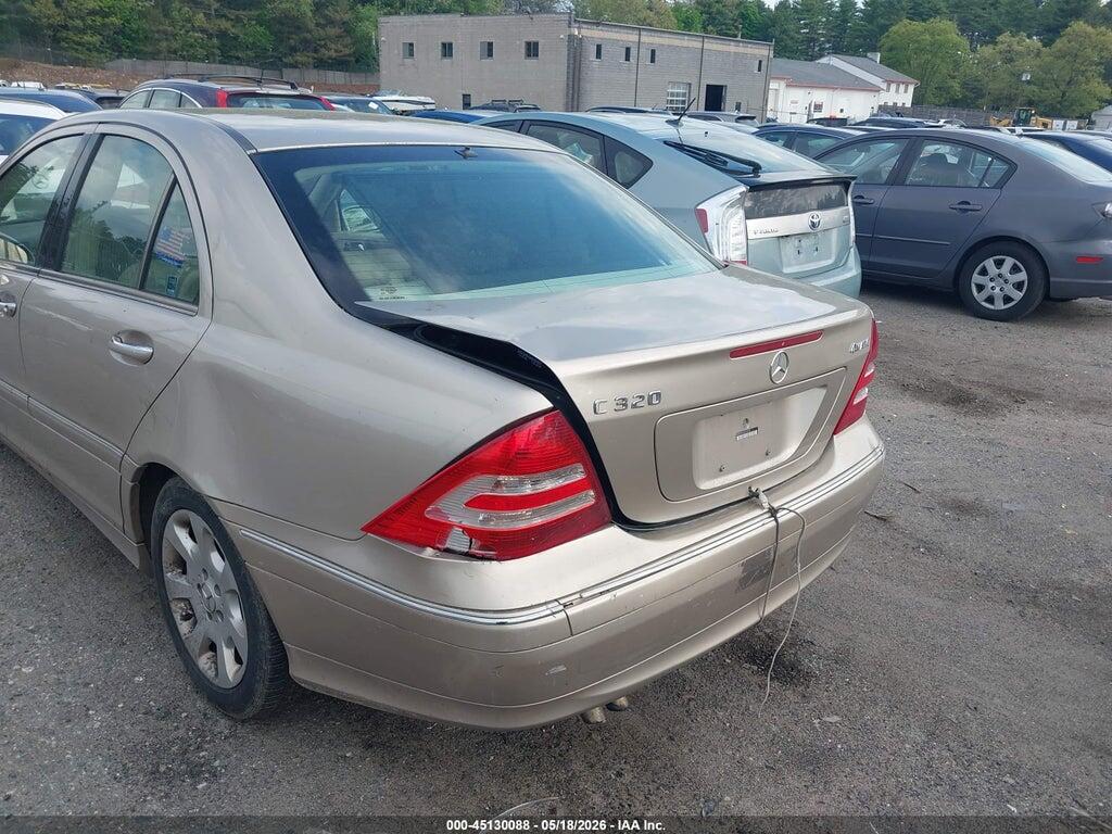 WDBRF84J75F615428 2005 MERCEDES-BENZ C 320 photo no. 6