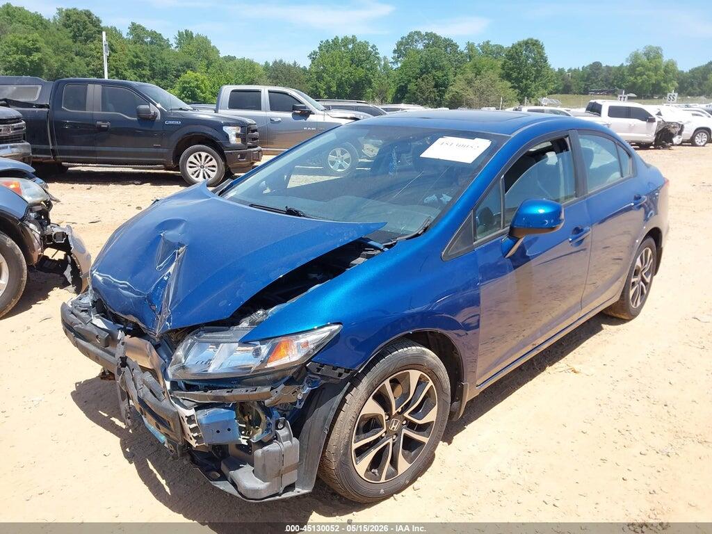 2HGFB2F89DH544867 2013 HONDA CIVIC photo no. 2