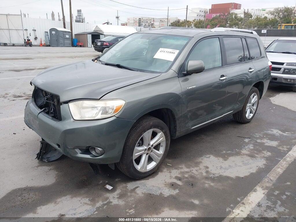 JTEDS42A282063153 2008 TOYOTA HIGHLANDER photo no. 2