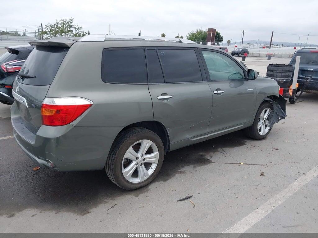 JTEDS42A282063153 2008 TOYOTA HIGHLANDER photo no. 4