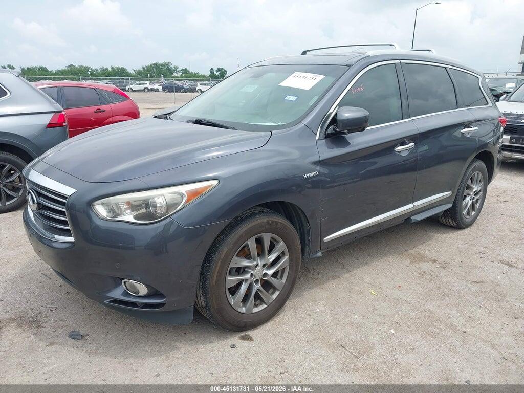 5N1CL0MN6EC526404 2014 INFINITI QX60 HYBRID photo no. 2