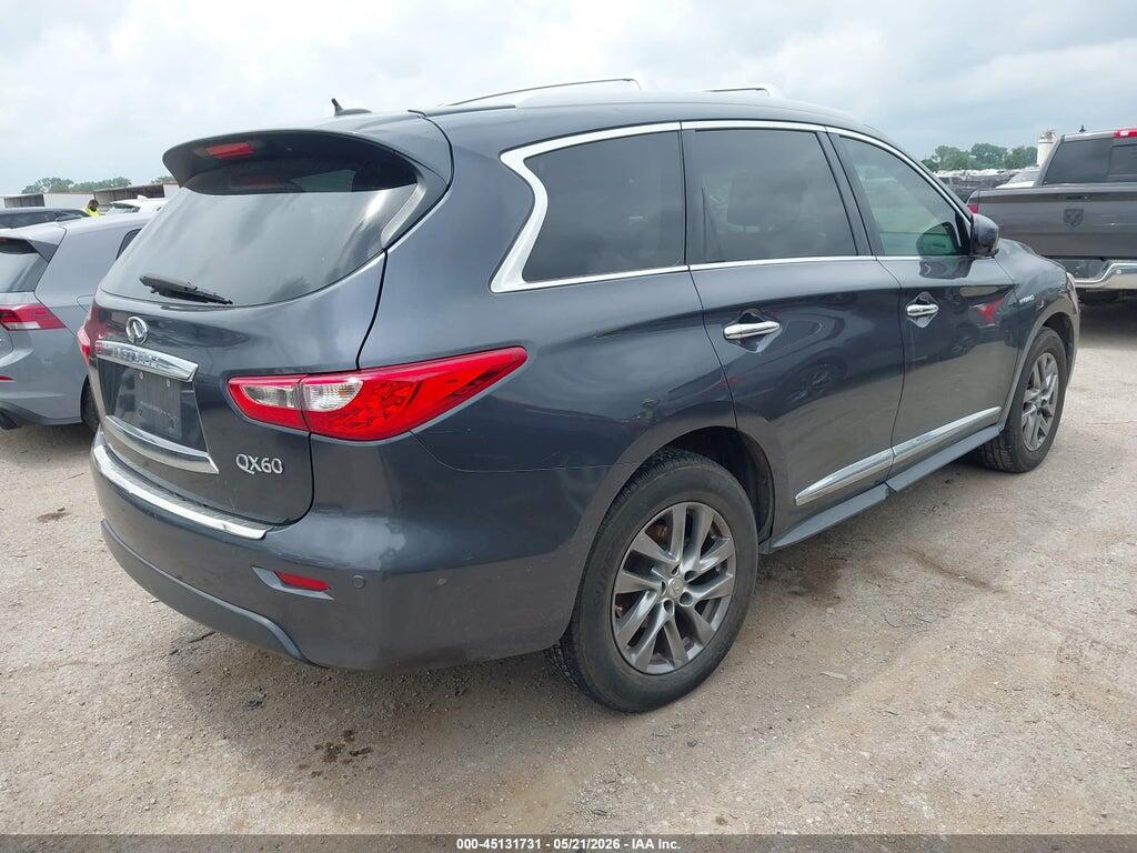 5N1CL0MN6EC526404 2014 INFINITI QX60 HYBRID photo no. 4
