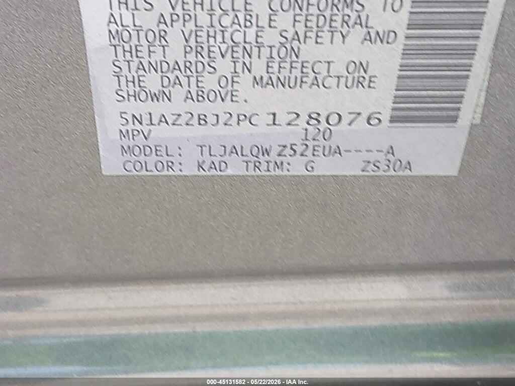 5N1AZ2BJ2PC128076 2023 NISSAN MURANO photo no. 9