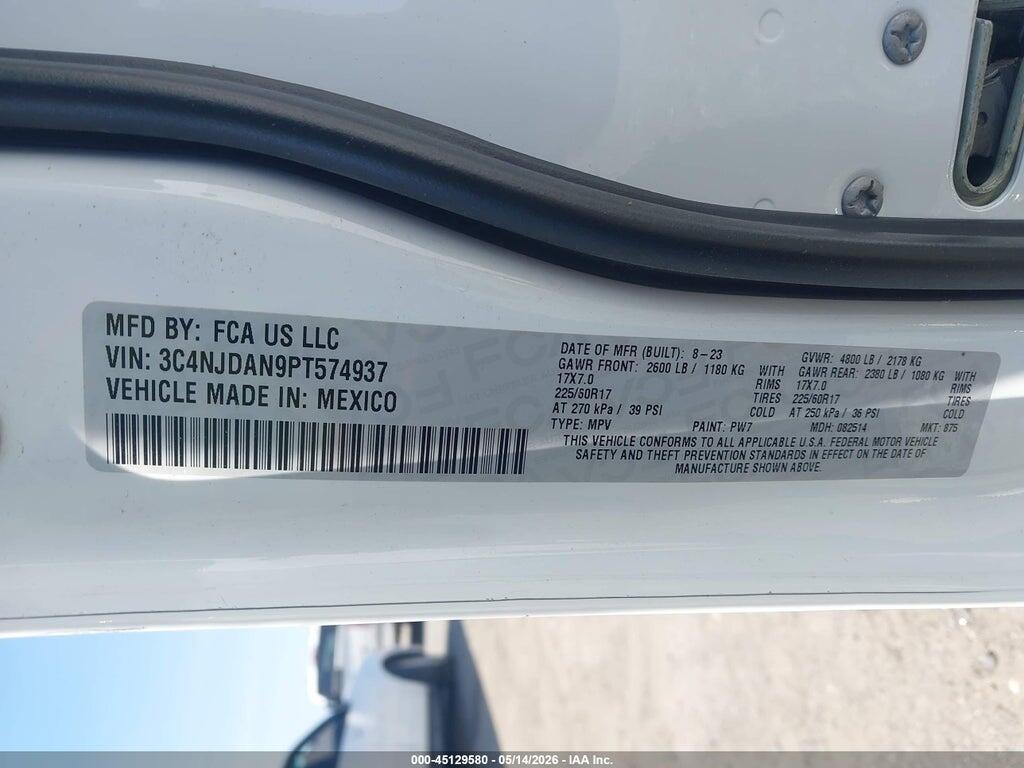 3C4NJDAN9PT574937 2023 JEEP COMPASS photo no. 9