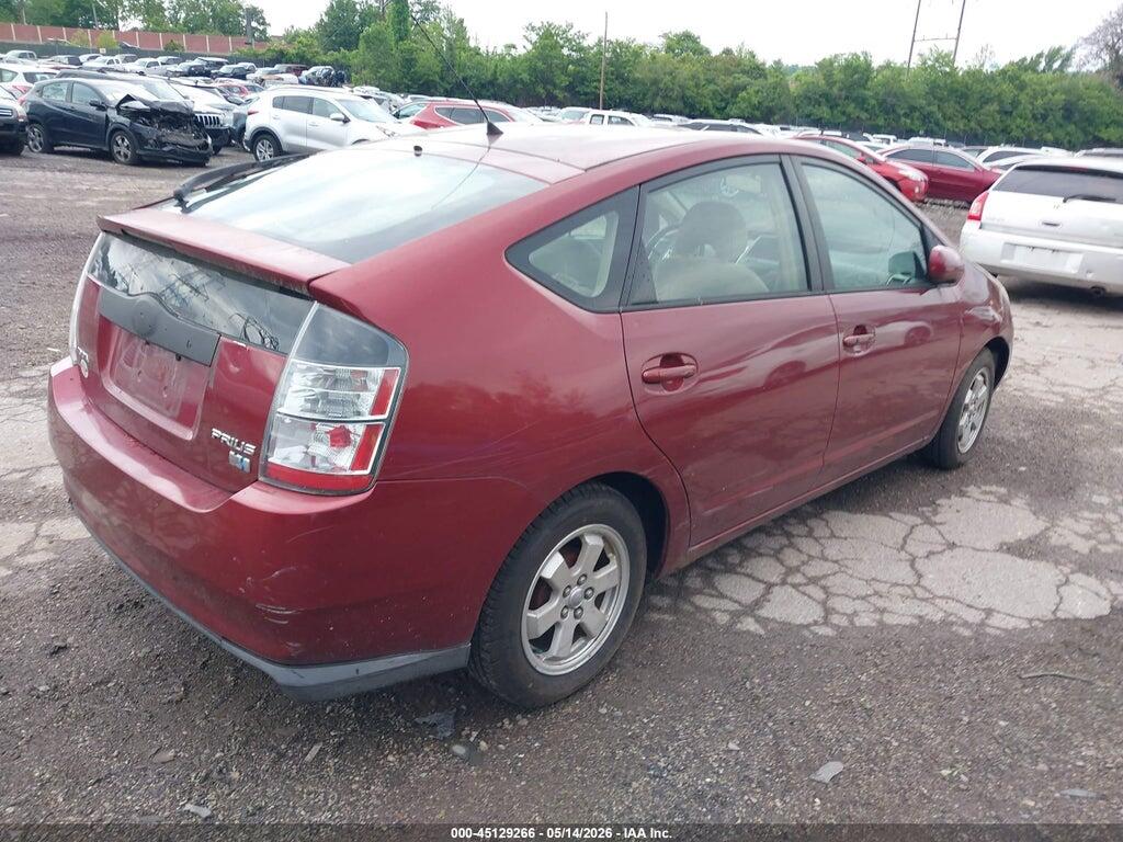 JTDKB20U553083643 2005 TOYOTA PRIUS photo no. 4
