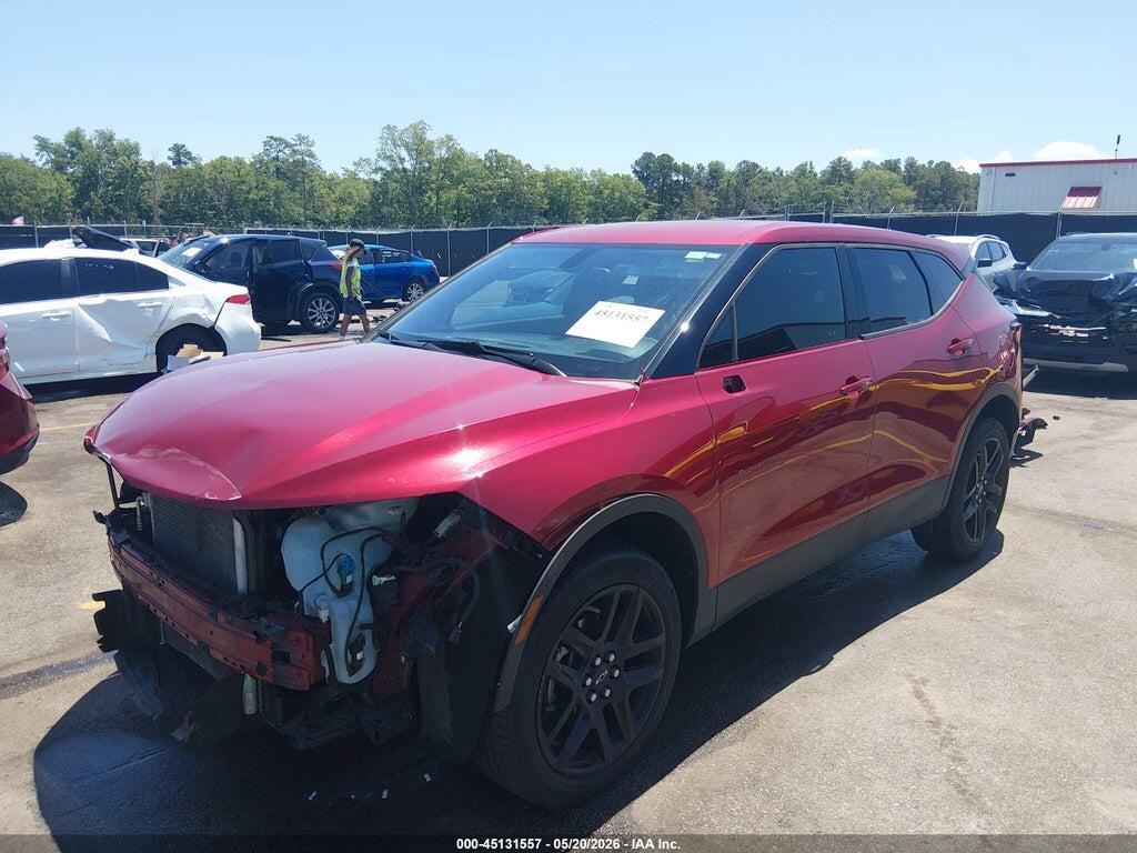 3GNKBBRA7KS699690 2019 CHEVROLET BLAZER photo no. 2