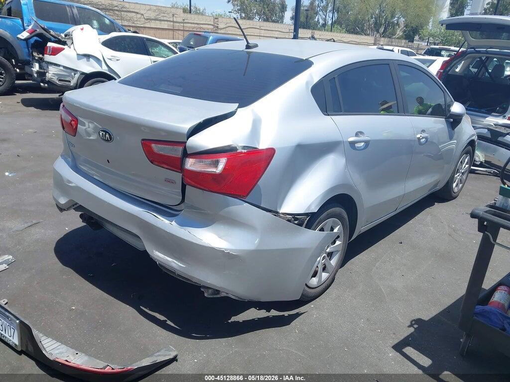 KNADM4A30H6062087 2017 KIA RIO photo no. 4