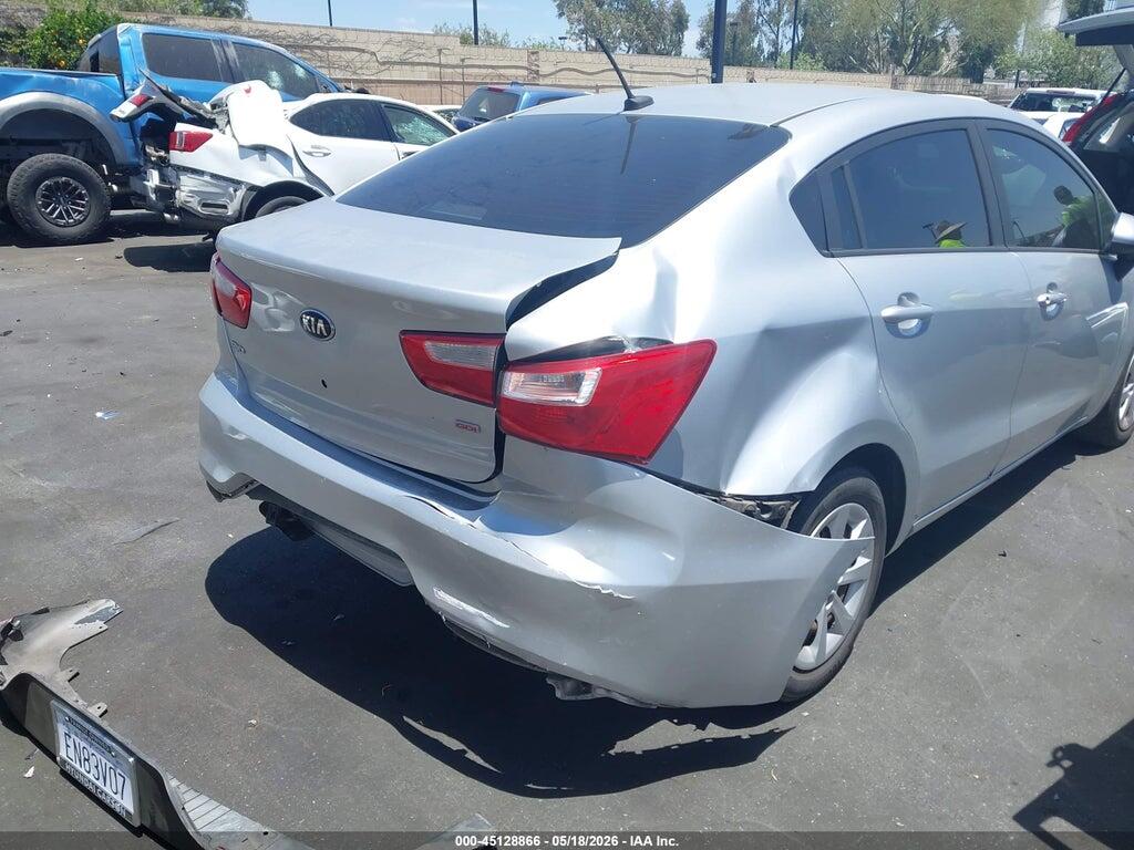 KNADM4A30H6062087 2017 KIA RIO photo no. 6