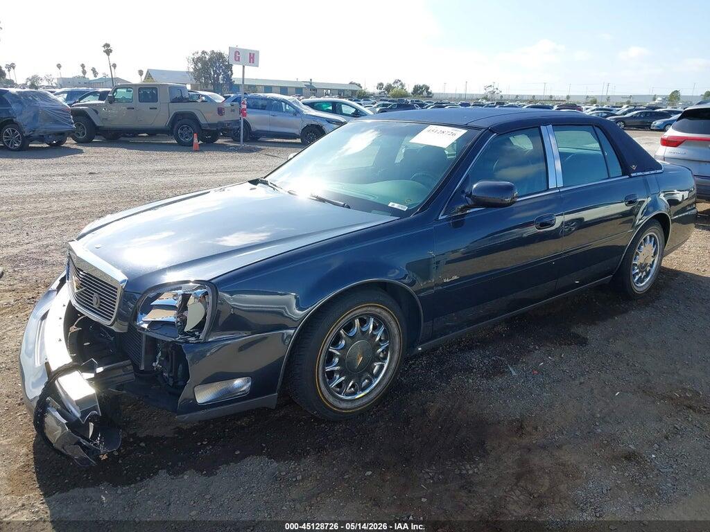 1G6KD54YX1U199601 2001 CADILLAC DEVILLE photo no. 2