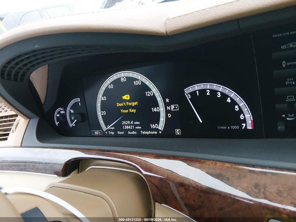 WDDNG8GB2AA319649 2010 MERCEDES-BENZ S 550 photo no. 7