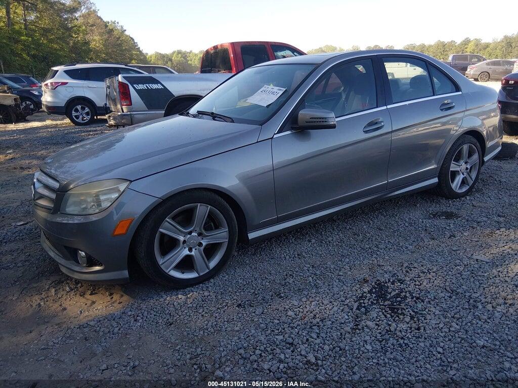 WDDGF5EB1AR106335 2010 MERCEDES-BENZ C 300 photo no. 2