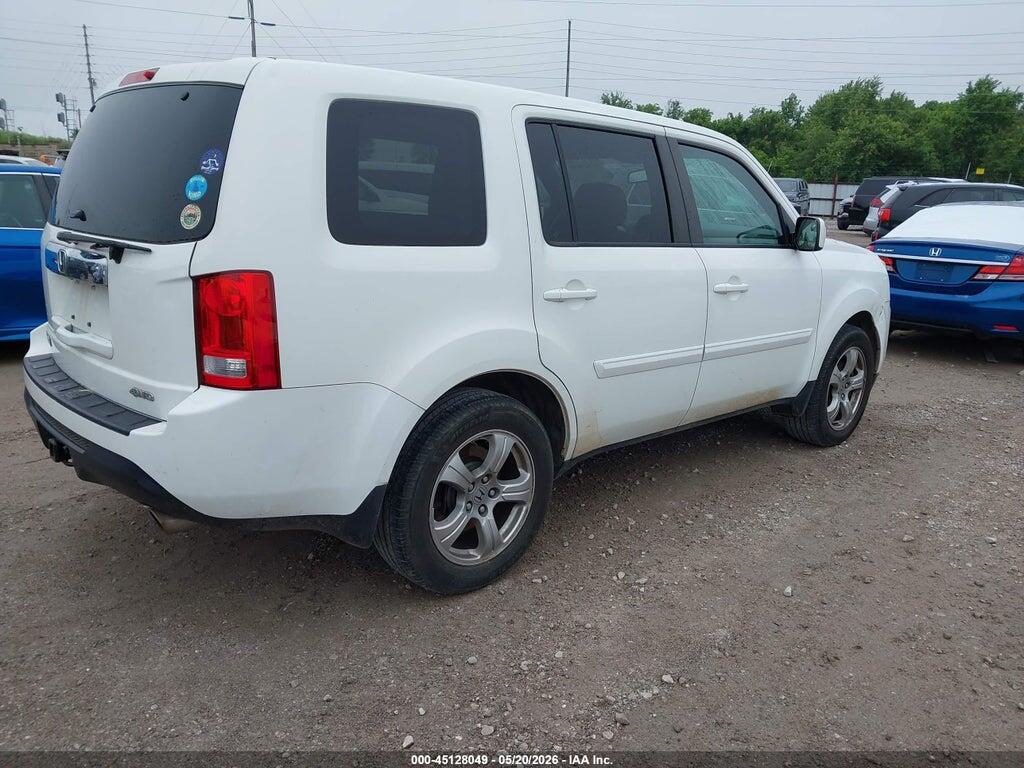 5FNYF4H71DB065263 2013 HONDA PILOT photo no. 4