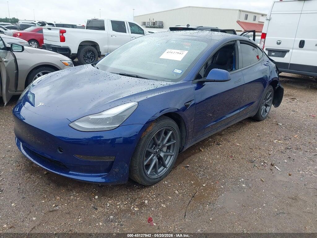 5YJ3E1EAXPF434654 2023 TESLA MODEL 3 photo no. 2