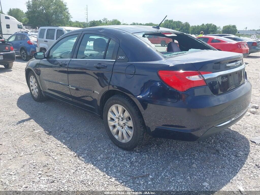 1C3CCBAB4CN257237 2012 CHRYSLER 200 photo no. 3