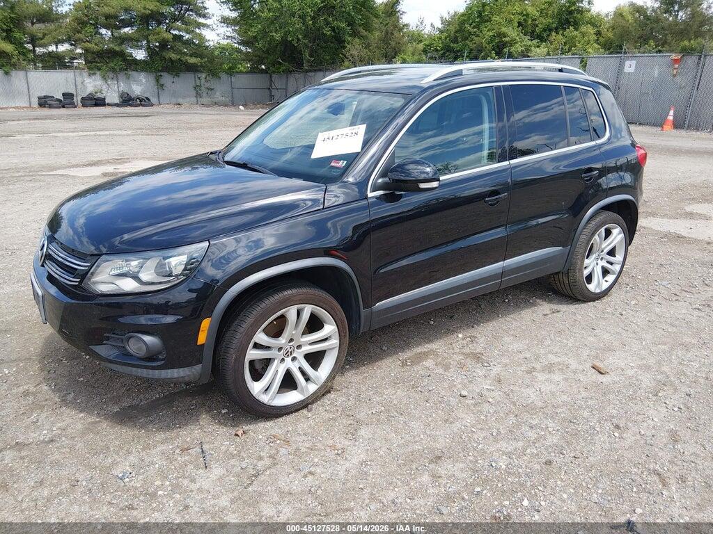 WVGBV7AXXCW595516 2012 VOLKSWAGEN TIGUAN photo no. 2