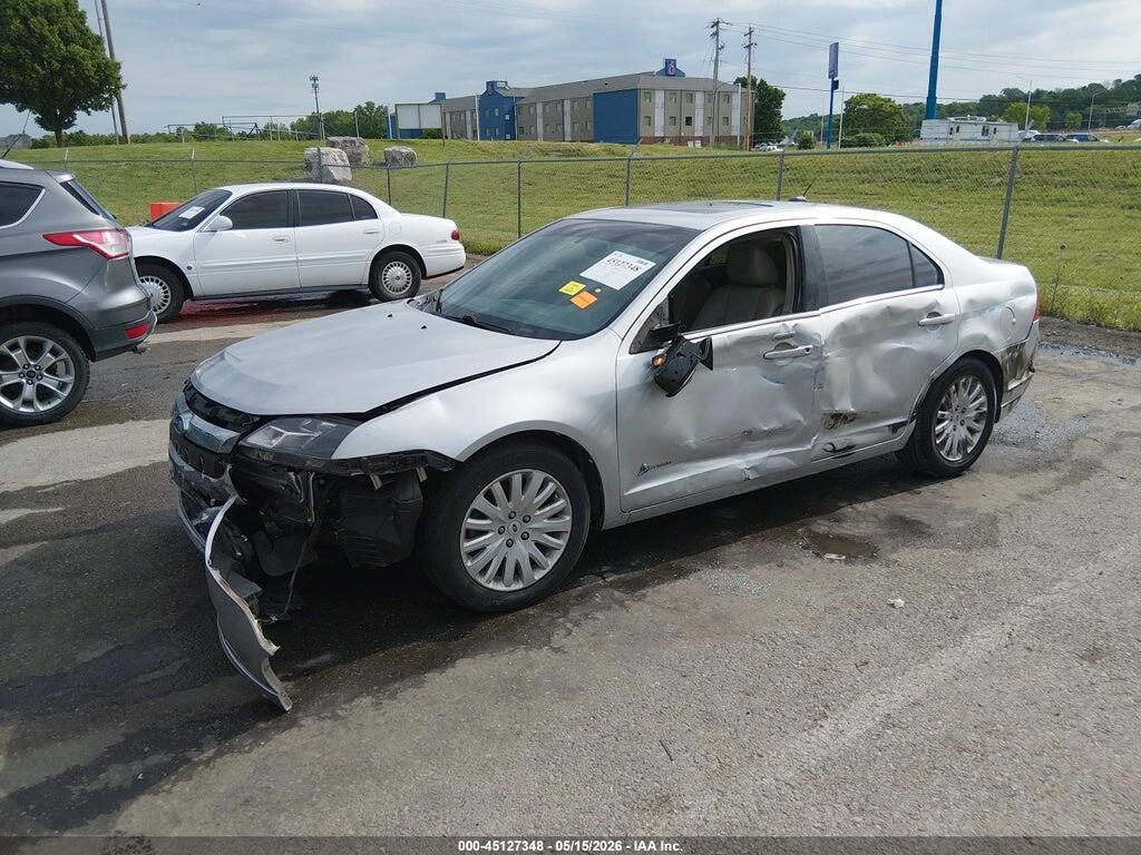 3FADP0L32AR269837 2010 FORD FUSION HYBRID photo no. 2